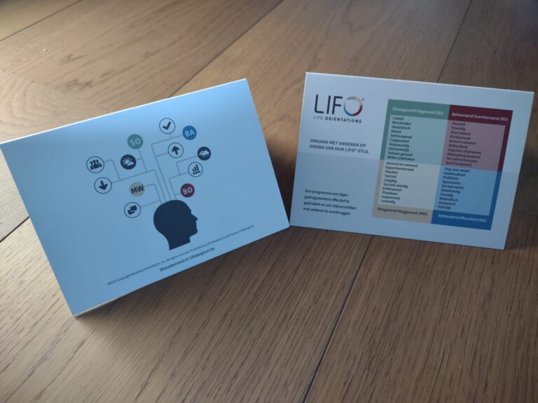 LIFO trainingsmateriaal